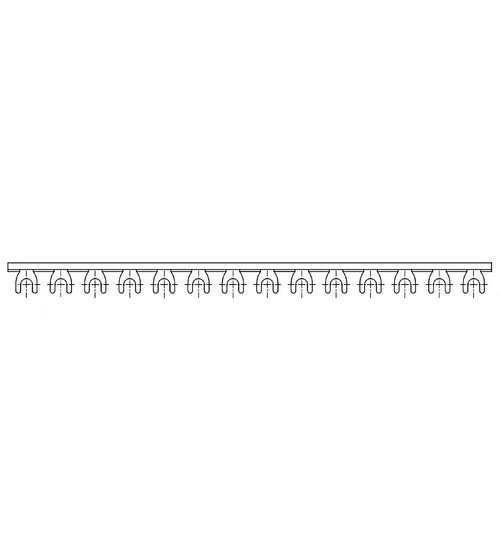 Bara colectoare cu contacte furca BSB00141-P