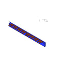 Bara colectoare cu contacte furca BSB90142