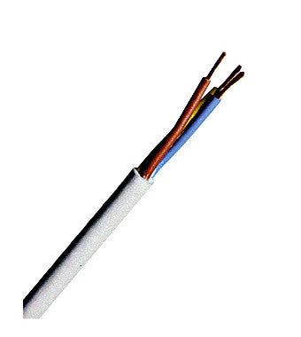 Cablu, iz.+manta PVC, H05VV-F 3 G 1,5mm² gri deschis, 100m XC3070714C