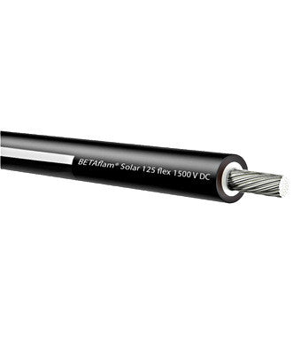 Cablu fotovoltaic 4mm² 100m negru/alb singlecore PVW10041