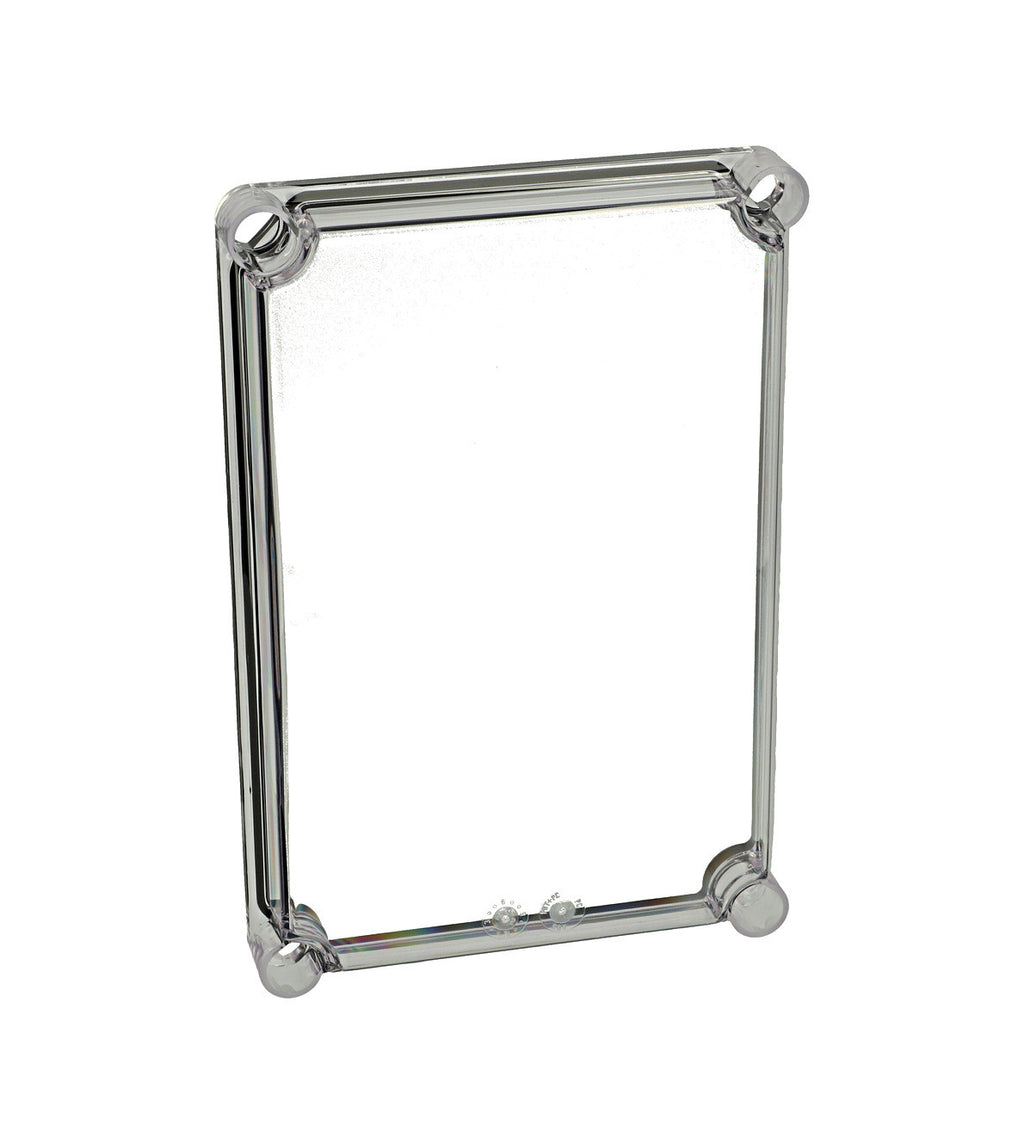 Capac scund transparent cu şuruburi cu cap normal IG700111