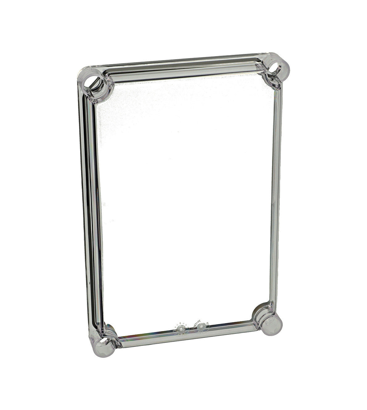 Capac scund transparent cu şuruburi cu cap normal IG700111