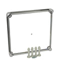 Capac scund transparent cu şuruburi cu cap normal IG700211
