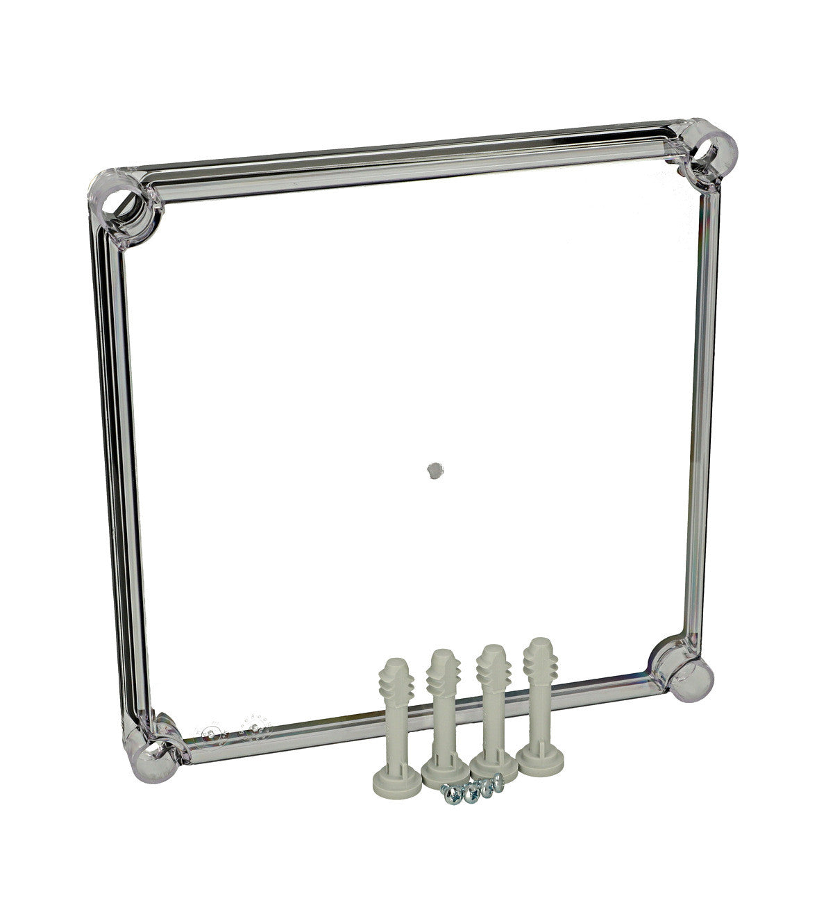 Capac scund transparent cu şuruburi cu cap normal IG700211