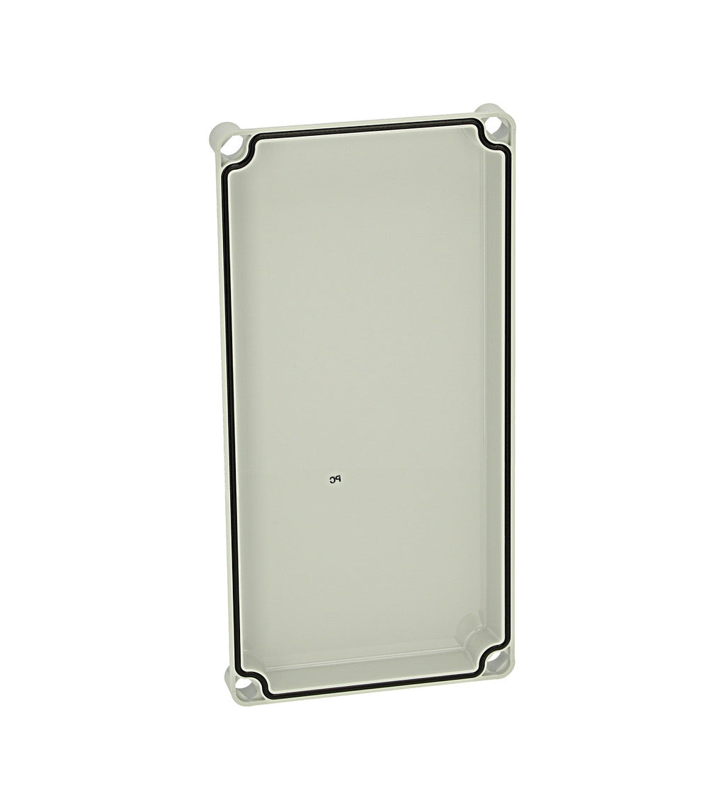 Capac scund gri cu şuruburi cu cap normal IG700801