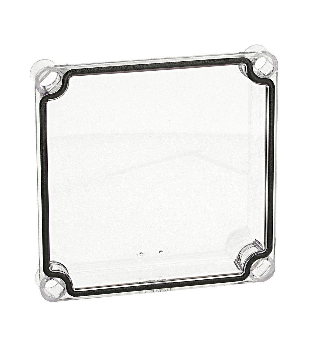 Capac scund transparent cu şuruburi cu cap normal IG700011