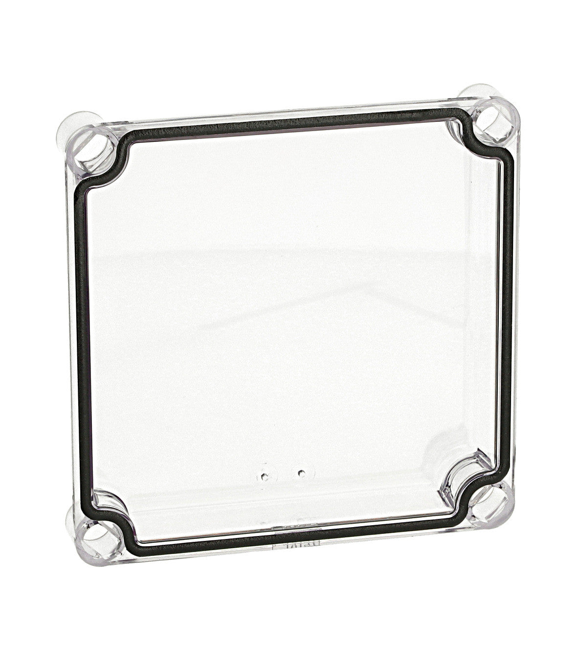 Capac scund transparent cu şuruburi cu cap normal IG700011