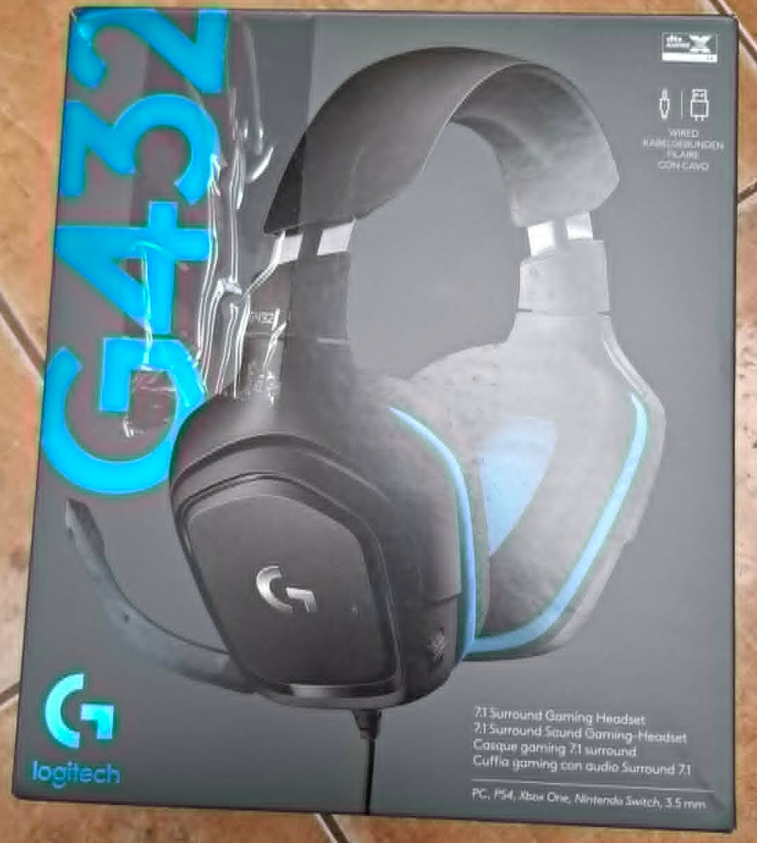 Casti Logitech G432