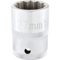 Cheie tubulara bi-hexagonal 3/4" 22 mm KEN-582-8150K