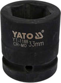 Cheie tubulara hexagonala de impact 1"X33mm YT-1188