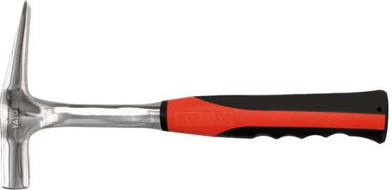Ciocan pentru zidarie tip Rin cu coada din metal 600g YT-4573