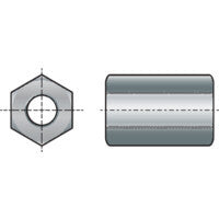 Set 100 conectori de prelungire M6X18mm QFT-639-9906K