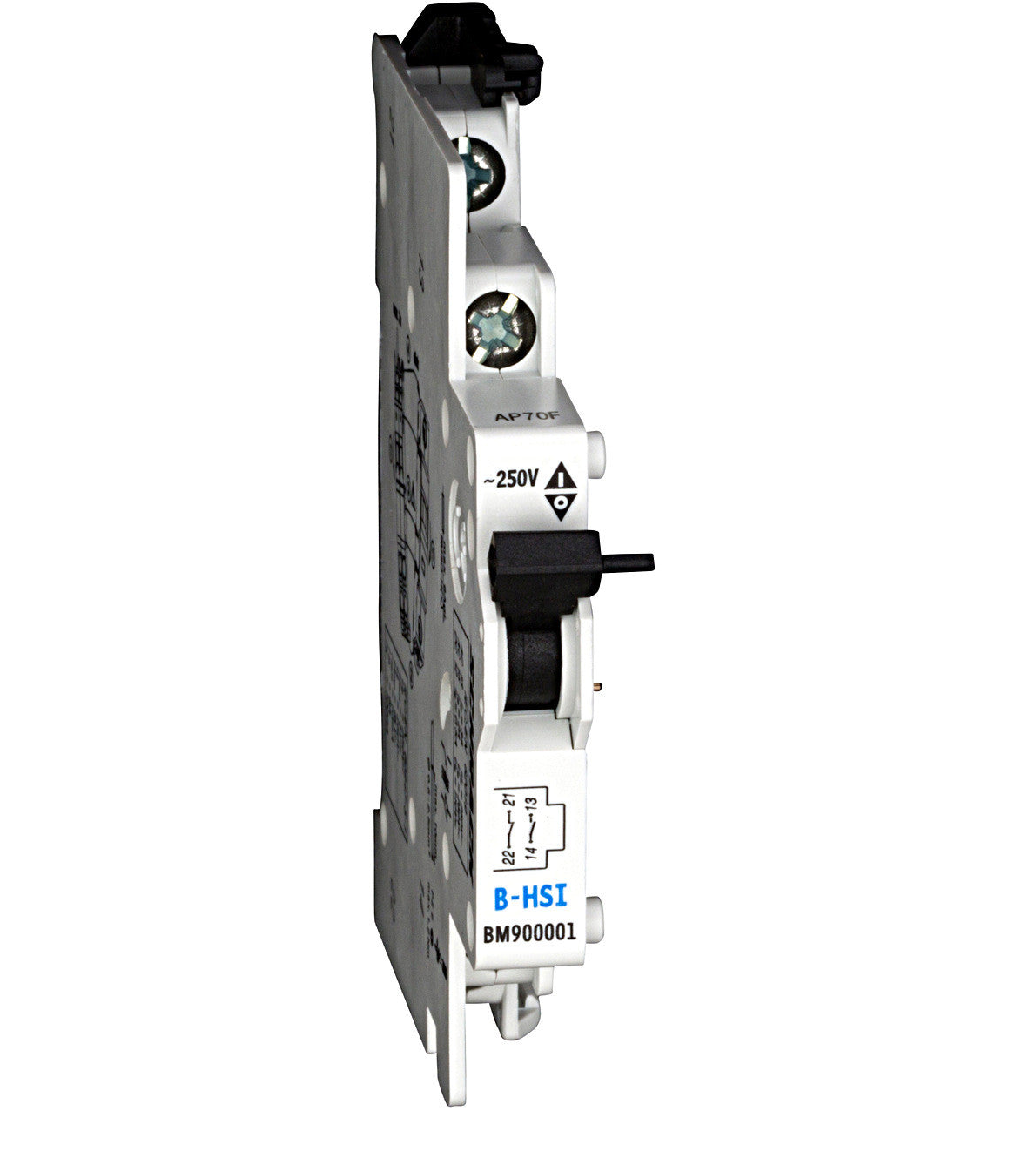Contact auxiliar 5-250V/4A cu înclichetare BM900001