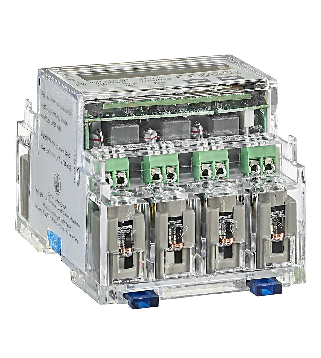 Contor digital de kWh trifazat, X/5A (6A), MID, 1 tarif MGX20006