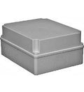 Cutie cu capac din PVC gri ROPPH2B1