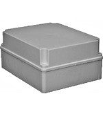 Cutie cu capac din PVC gri ROPPH2B1
