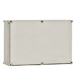 Cutie din poliester cu capac gri IG273620G