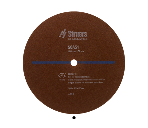 Disc de taiere abraziv 50A51