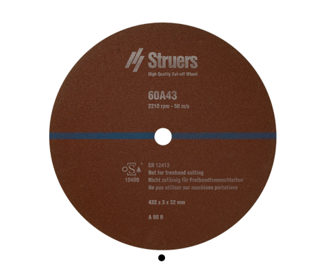 Disc de taiere 60A43