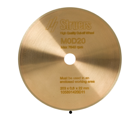 Disc de taiere diamantat M0D20