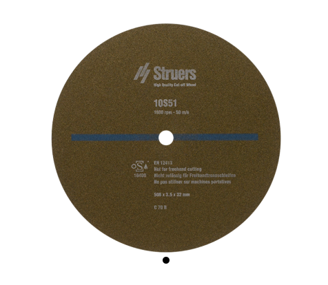 Disc de taiere abraziv 10S51