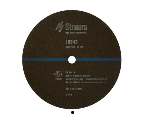 Disc de taiere abraziv 10S43