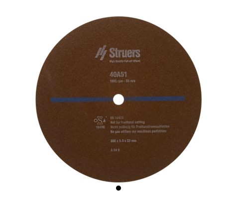 Disc de taiere abraziv 62A51