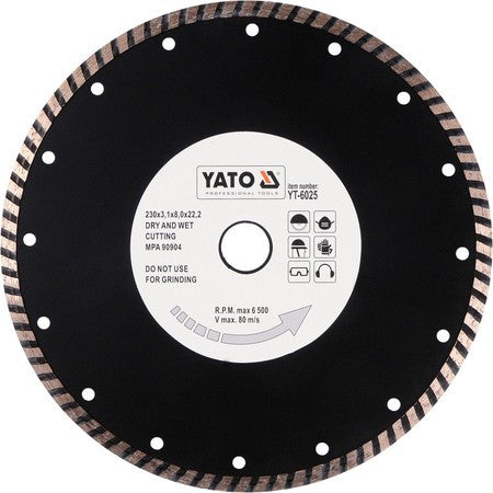 Disc diamantat turbo 230mm YT-6025