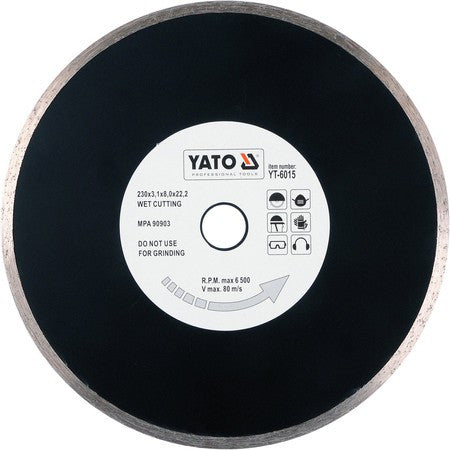 Disc diamantat EN 230 mm YT-6015