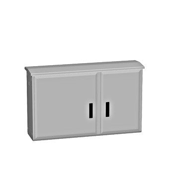Dulap poliester inchis jos POVC3534