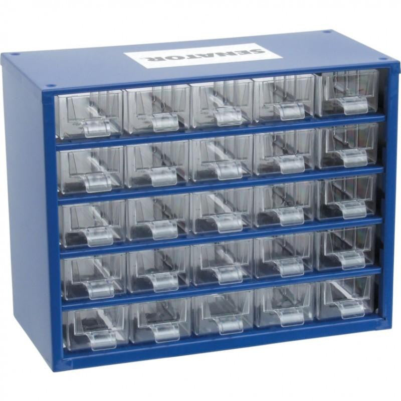 Dulap pentru depozitare piese mici, 25 sertare SEN-593-5120K