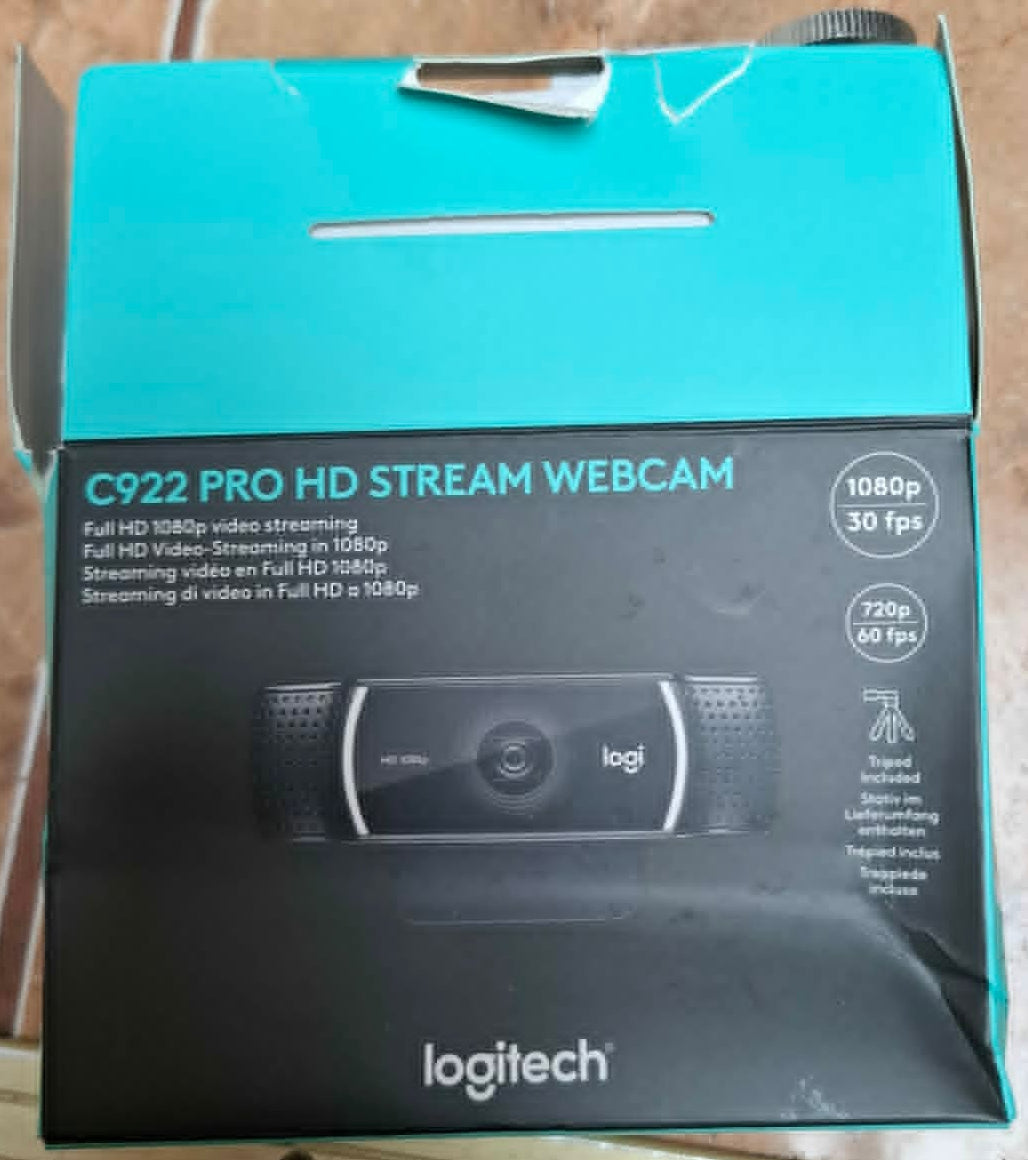 Webcam Logitech C922 pro HD