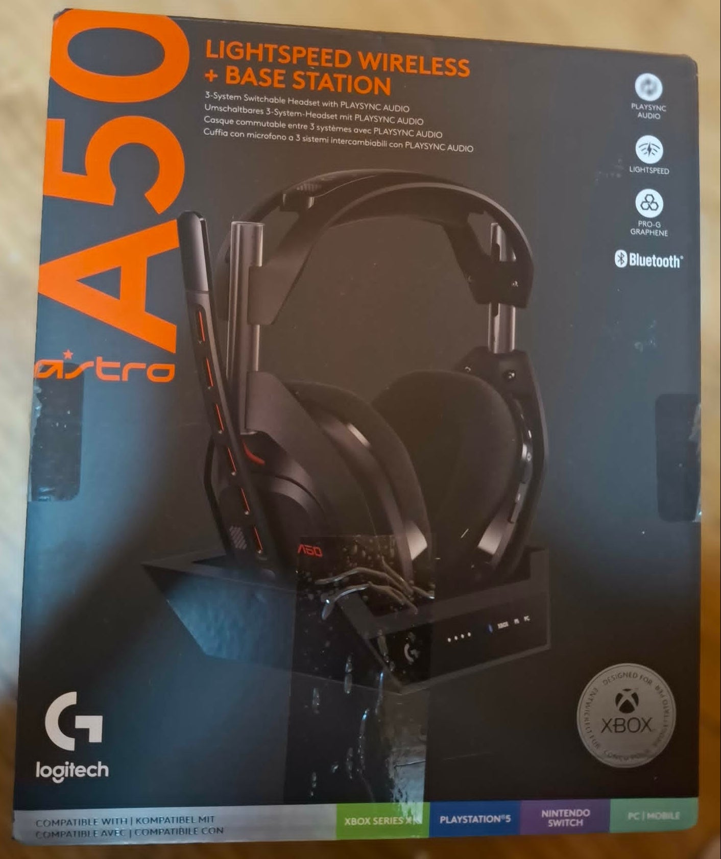 Casti Logitech A50 XBOX
