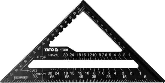 Echer aluminiu dulgherie 180MM YT-70786