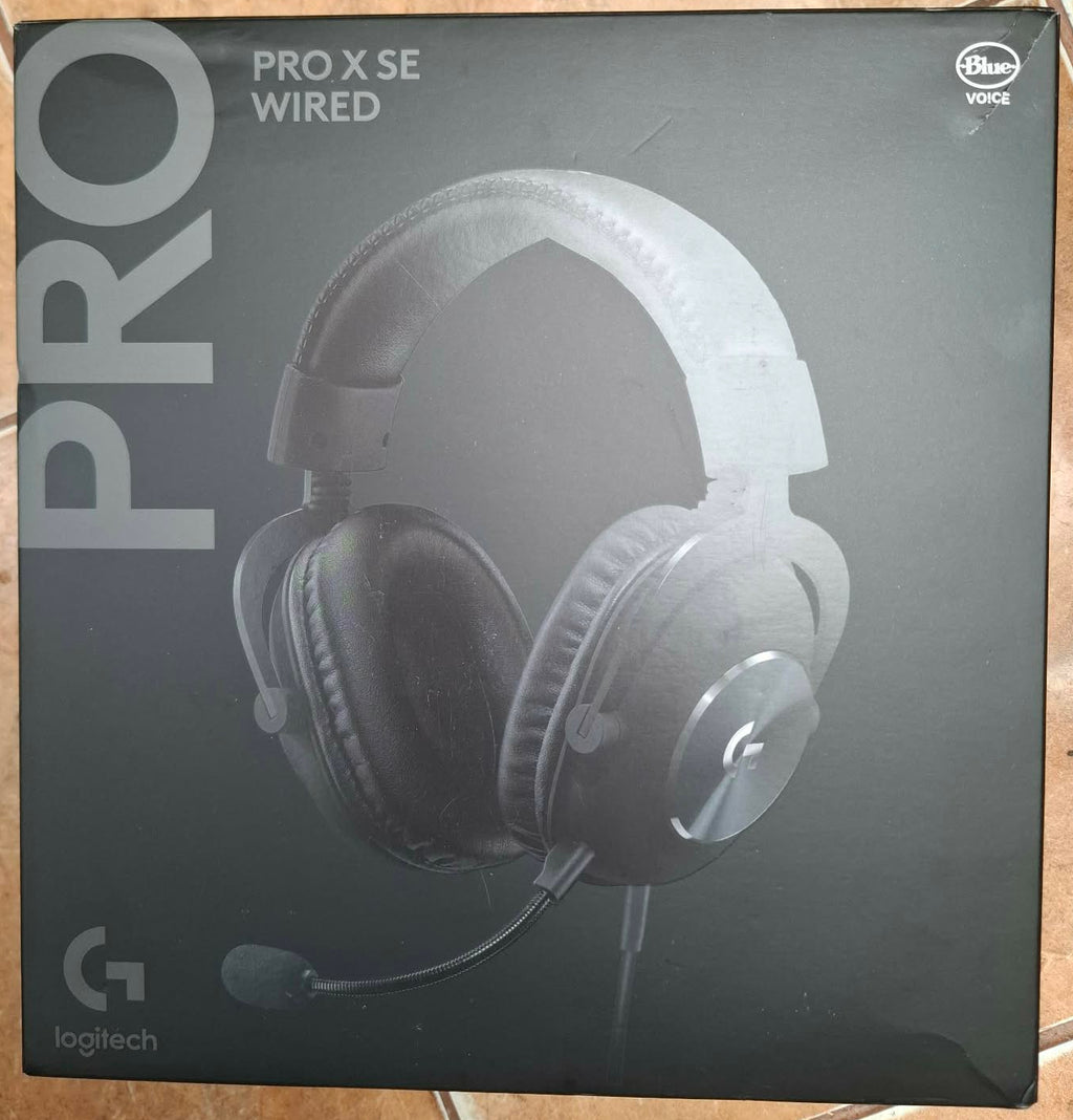 Casti Logitech pro x se wired