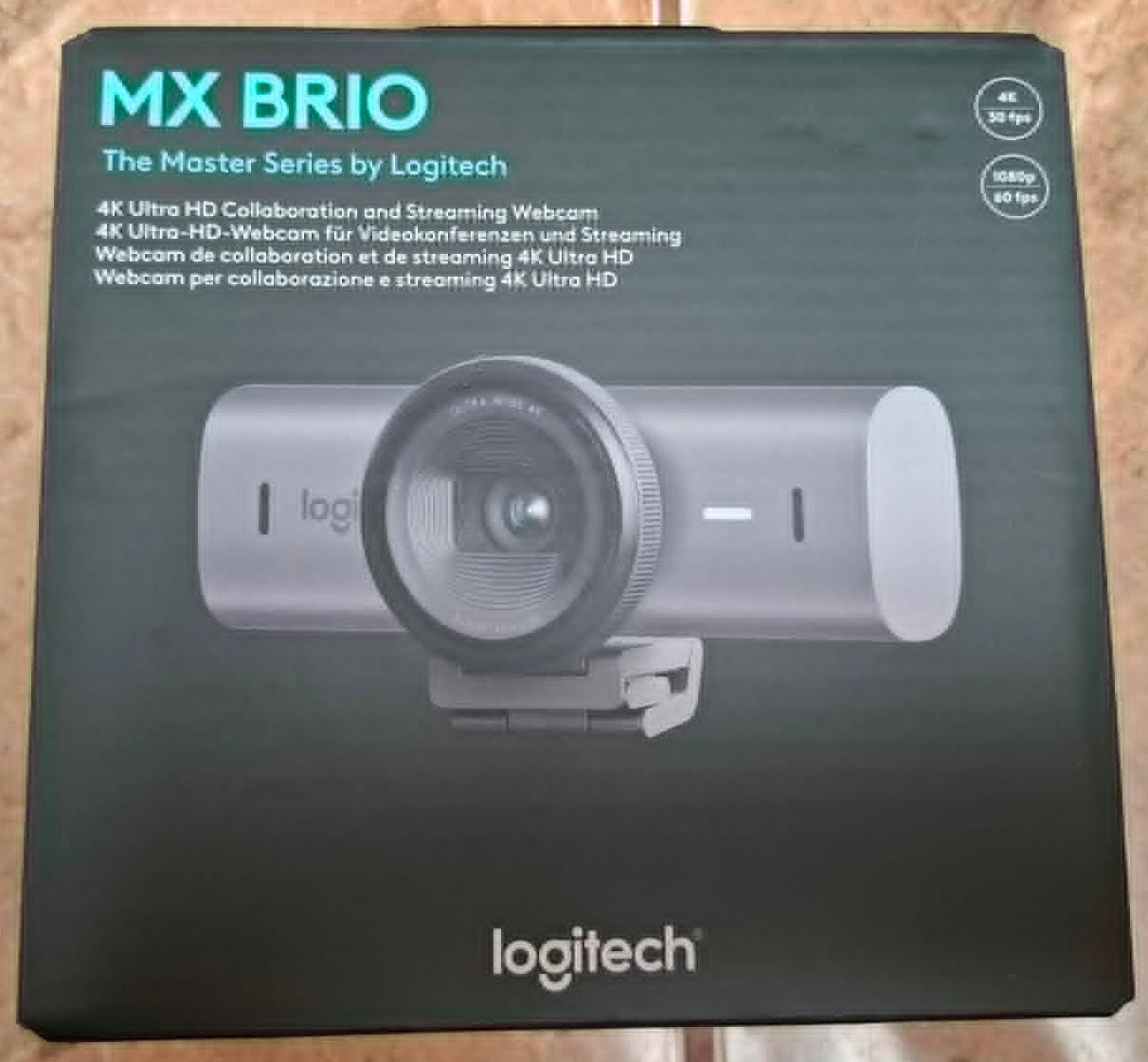 Webcam Logitech MX BRIO