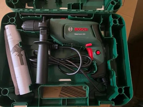 Ciocan perforator Bosch EasyImpact 600 (600 wați, în cutie) (ștecher UE)