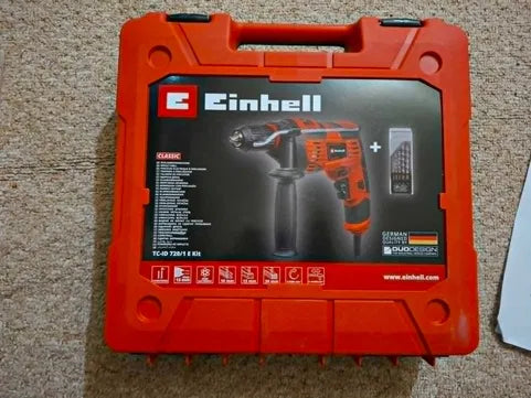 Mașină de găurit cu impact Einhell 720W/1 E Kit