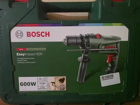 Ciocan perforator Bosch EasyImpact 600 (600 wați, în cutie) (ștecher UE)