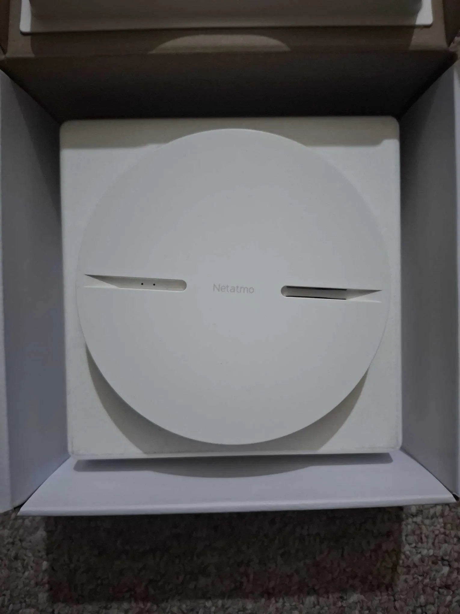 Detector inteligent de fum Netatmo