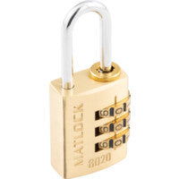 Lacat solid de alama 20mm MTL-950-8020K