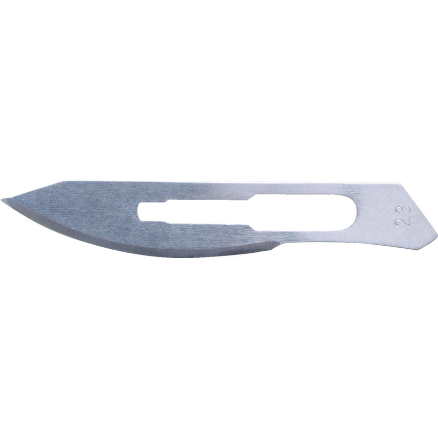 Set 100 lame nesterile din otel carbon NO.23 KEN-537-7065K