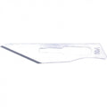 Set 100 lame nesterile din otel carbon NO.10 KEN-537-7015K