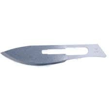 Set 100 lame nesterile din otel carbon NO.24 KEN-537-7075K