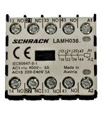 Micro contactor auxiliar 3ND+1NÎ LAMH0385