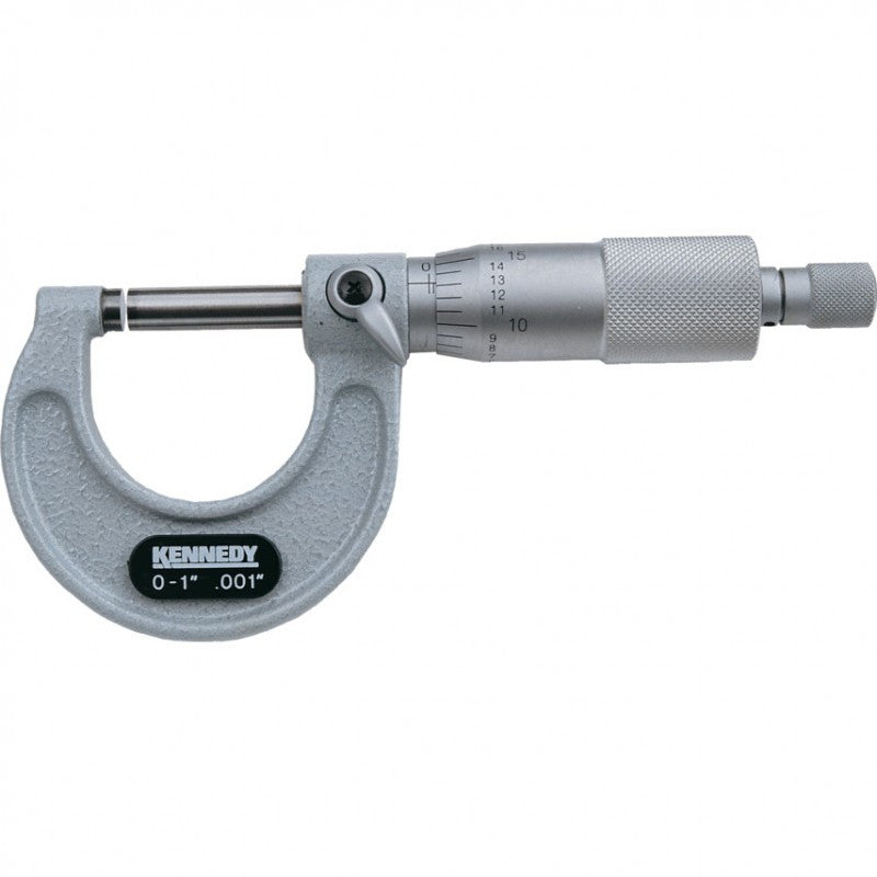 Micrometru extern cu cadru emailat KEN-335-0210K
