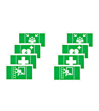 Pictograma set "first aid'' NLKS4HELP