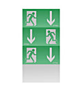 Pictogram set pentru lumini de urgenta NLKCP0103