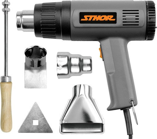 Pistol aer cald 1500 W + 4 accesorii 79328