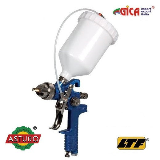 Pistol de vopsit manual H-827P cu presiune in cupa G1149